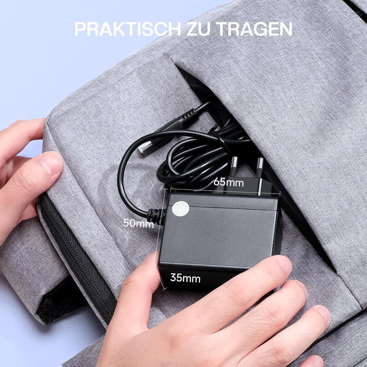 Netzteil für Switch/Switch OLED, PD Typ C Ladegerät unterstützt TV und Handheld Modus Reise Charger