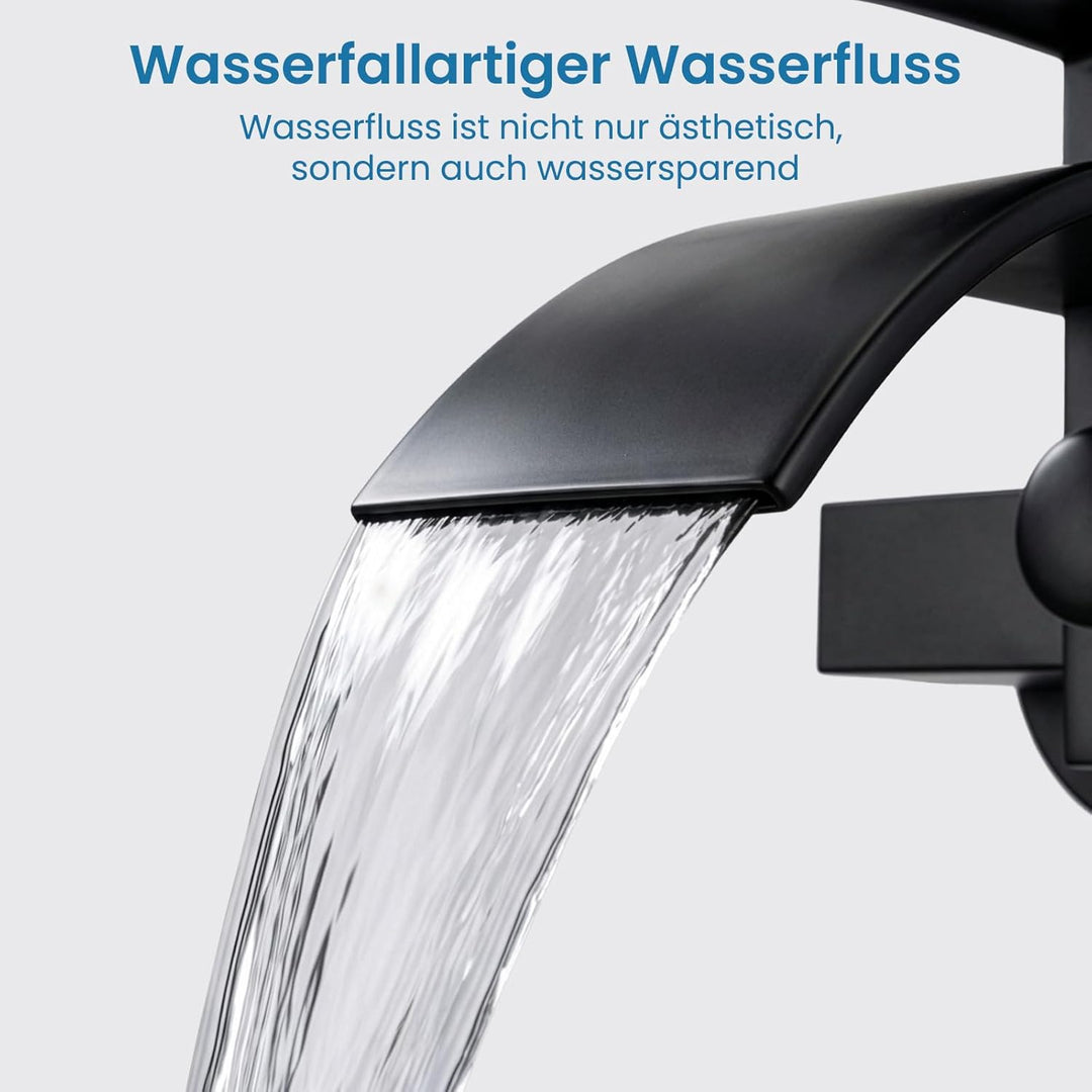 Trintion Wasserhahn Bad-Mischbatterie, Waschtisch-Einhebelarmatur Waschtischarmatur Armatur für Wasc