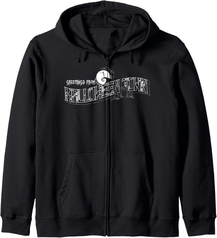 Disney Nightmare Before Christmas Grüsse Halloween Town Kapuzenjacke