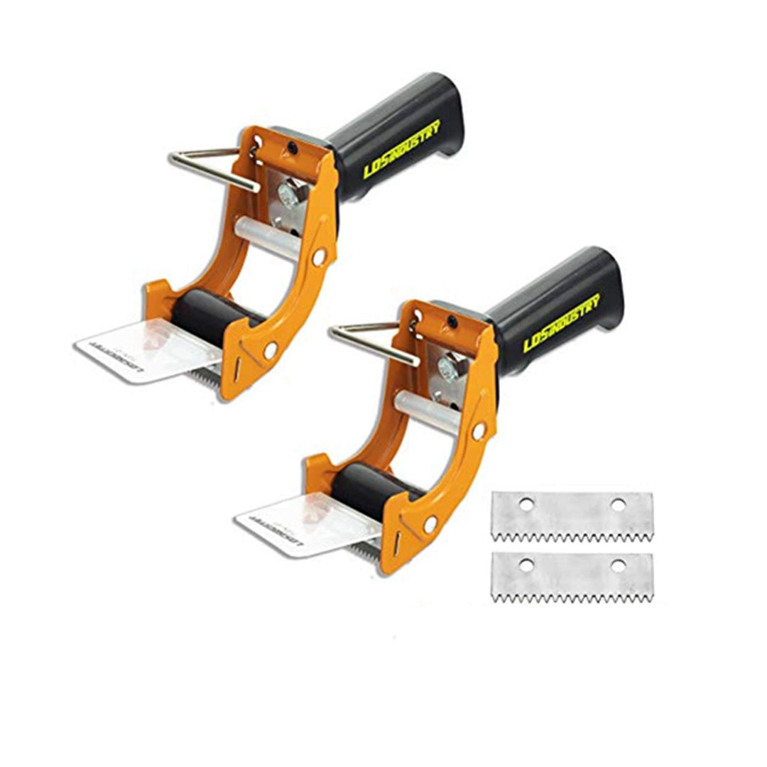 2 Pcs LDS Industry Paketklebeband Klebebandabroller Paketbandabroller Packband Paketband Papierklebe