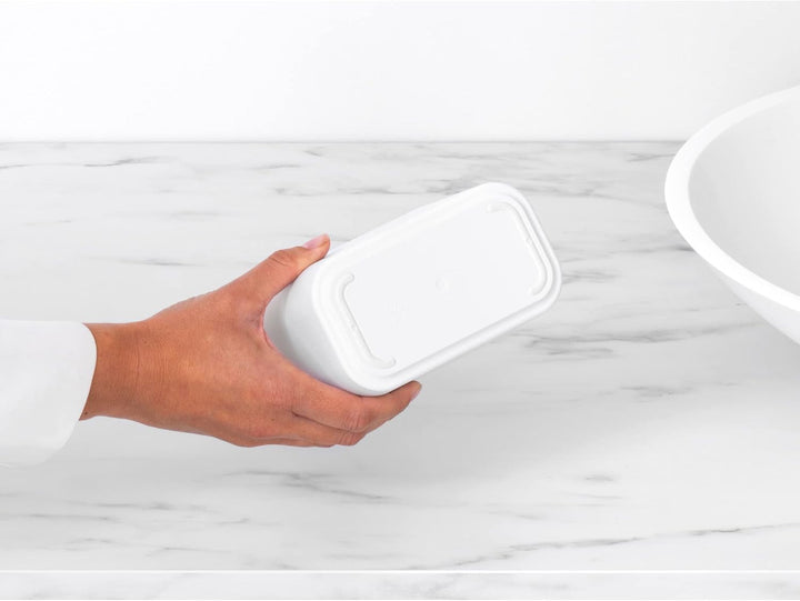 Brabantia - Mindset Abfallbehälter - Für Kleine Abfälle - Abnehmbarer Schwingdeckel - Pflegeleicht -