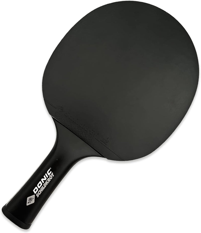 Donic-Schildkröt Carbon Tischtennisschläger CarboTec 900, Schwarz, One-Piece Konstruktion