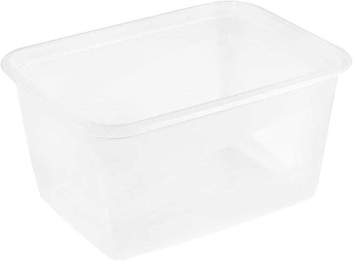 keeeper Tiefkühldosenset 2-teilig, Wiederbeschreibbarer Deckel, 2 x 2 l, 20,5 x 15,5 x 10,5 cm, Mia
