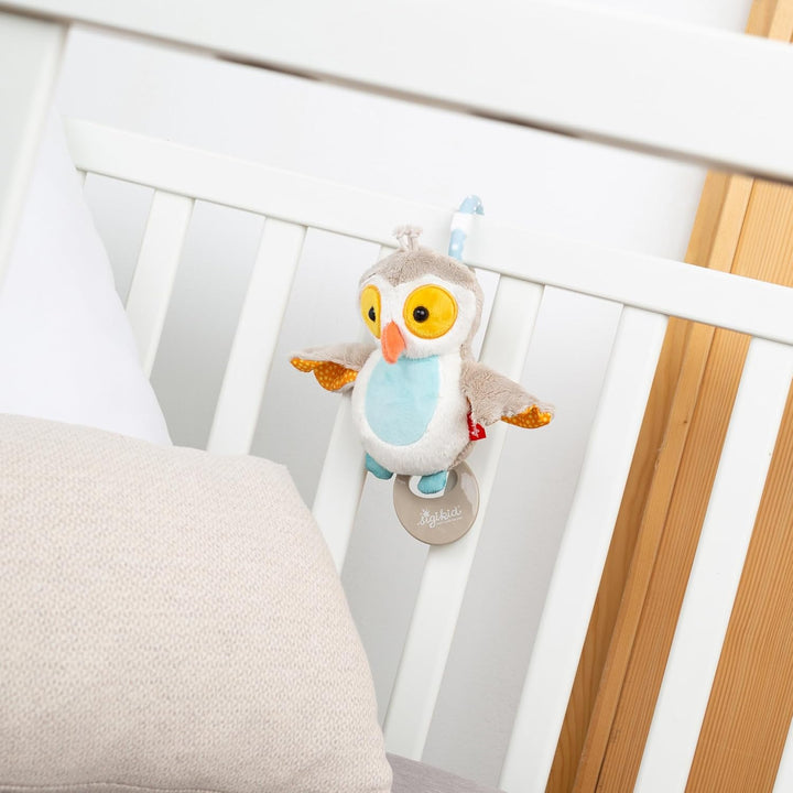 SIGIKID 42545 Mini-Spieluhr Eule mit Harry Potter Melodie Musik Mädchen und Jungen Babyspielzeug emp