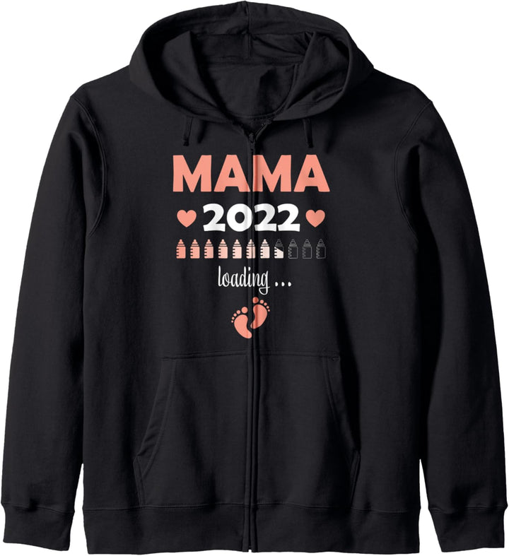 Zukünftiger Mama 2022 Schwangerschaft Werdende Mutter Kapuzenjacke