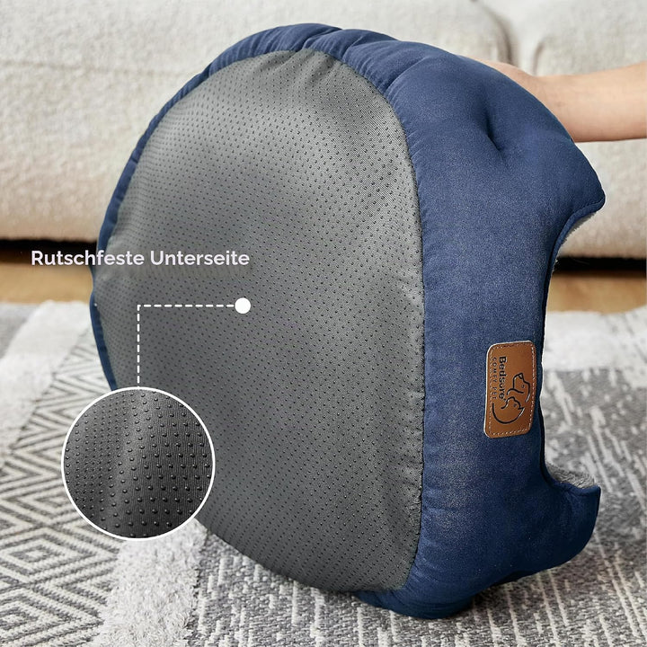 BEDSURE Katzenbett waschbar Katzen Bettchen - 63x53x20cm Katzenkorb mit Zweiseitig Innenkissen Katze