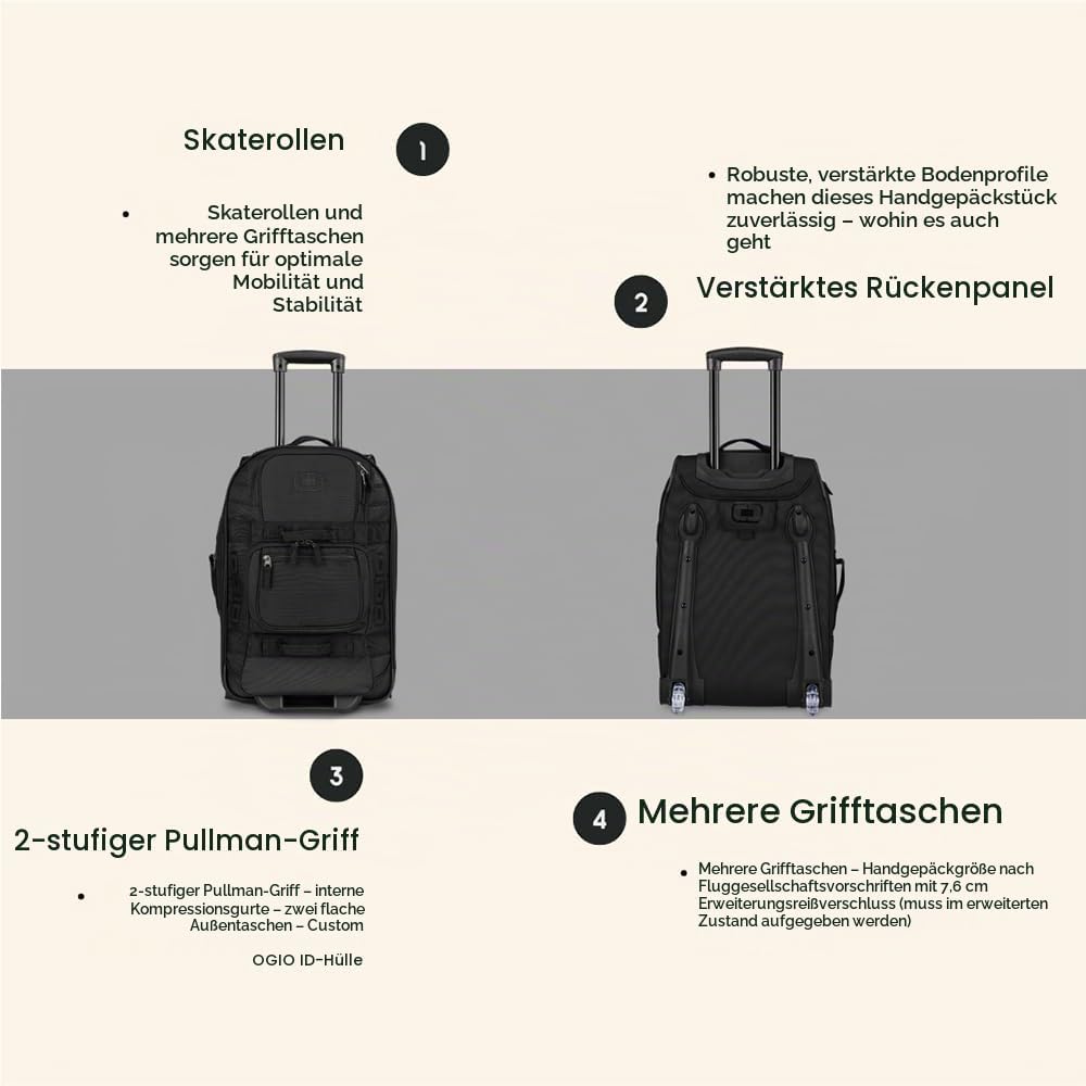 OGIO Reisetasche Terminal, stealth, Terminal, Stealth