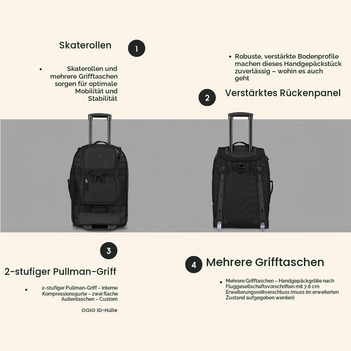 OGIO Reisetasche Terminal, stealth, Terminal, Stealth