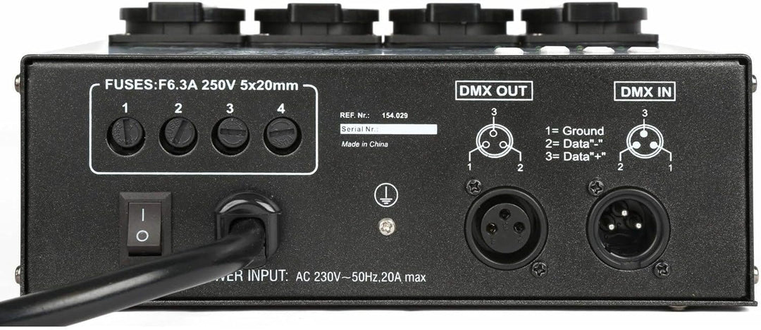 BeamZ DMX004DII DMX-Controller Switchpack mit 4 Kanälen