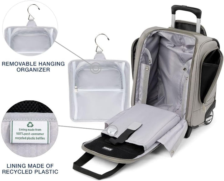 Travelpro Luggage Maxlite 5 Rolling Untersitztasche Kompakte Handgepäcktasche, champagnerfarben, 15-
