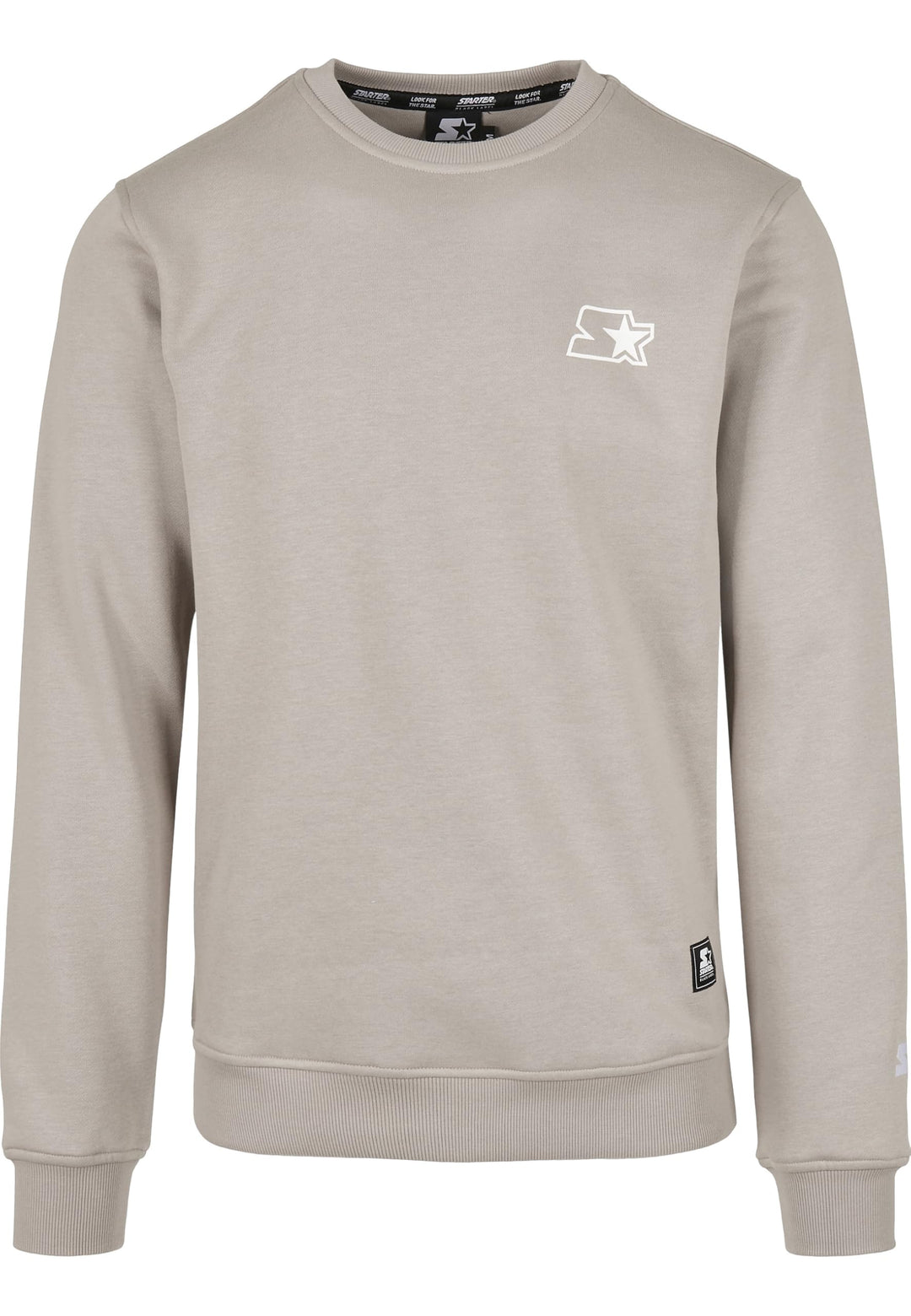 STARTER BLACK LABEL Herren Starter Small Logo Crew S Grau, S Grau