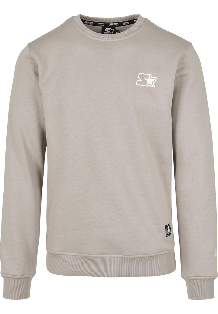 STARTER BLACK LABEL Herren Starter Small Logo Crew S Grau, S Grau