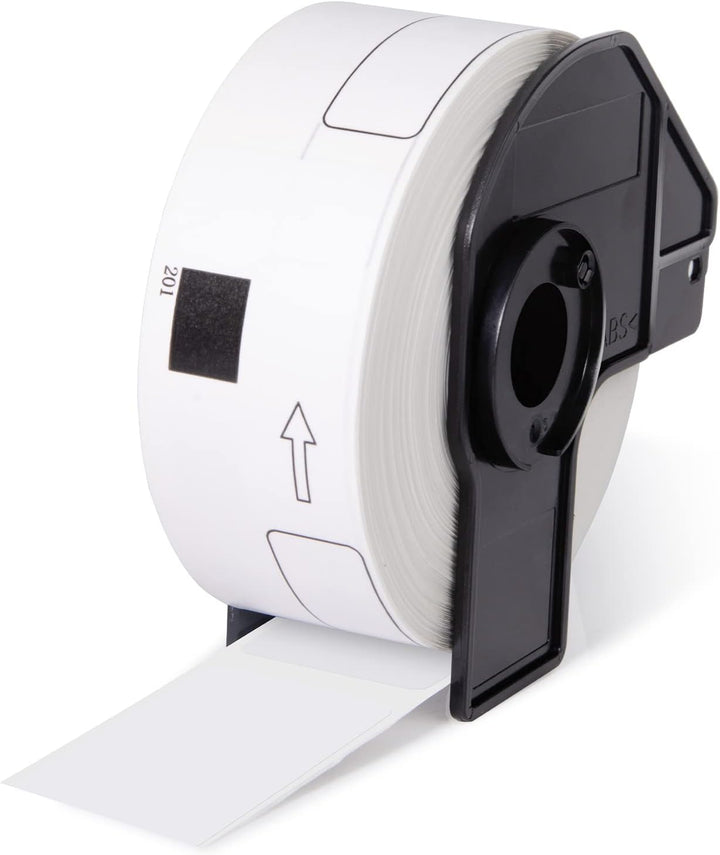 MarkField 12x DK-11201 Etikettenrollen 29mm(B) x 90mm(L) Einzeletiketten Adressetiketten Kompatible