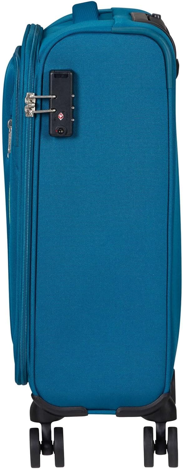 American Tourister Hyperspeed - Spinner S, Handgepäck, 55 cm, 37 L, Türkis (Deep Teal) Türkis (Deep