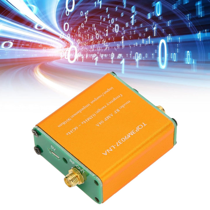 Rauscharmer Verstärker mit 0,1 MHz und 6 GHz, Professionelles LNA-HF-Leistungsvorverstärkermodul mit