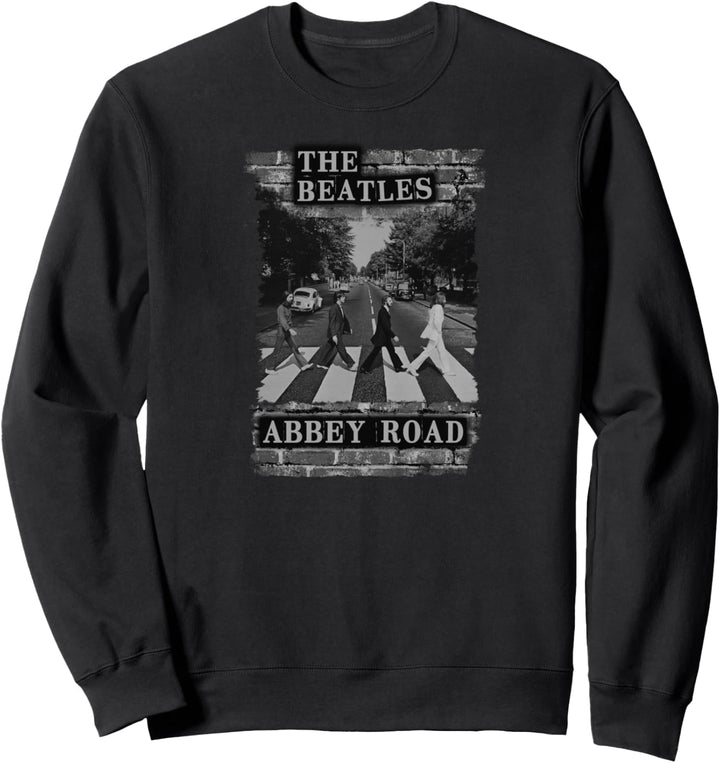 Die Beatles Brick Wall Abbey Road Sweatshirt