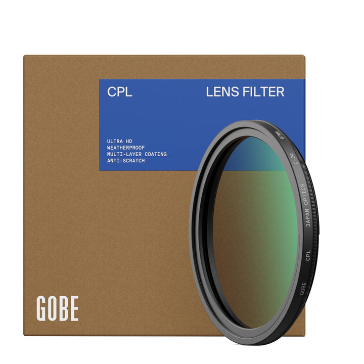 Gobe 37 mm Polfilter (Polarisationsfilter) CPL (1Peak) 37mm, 37mm