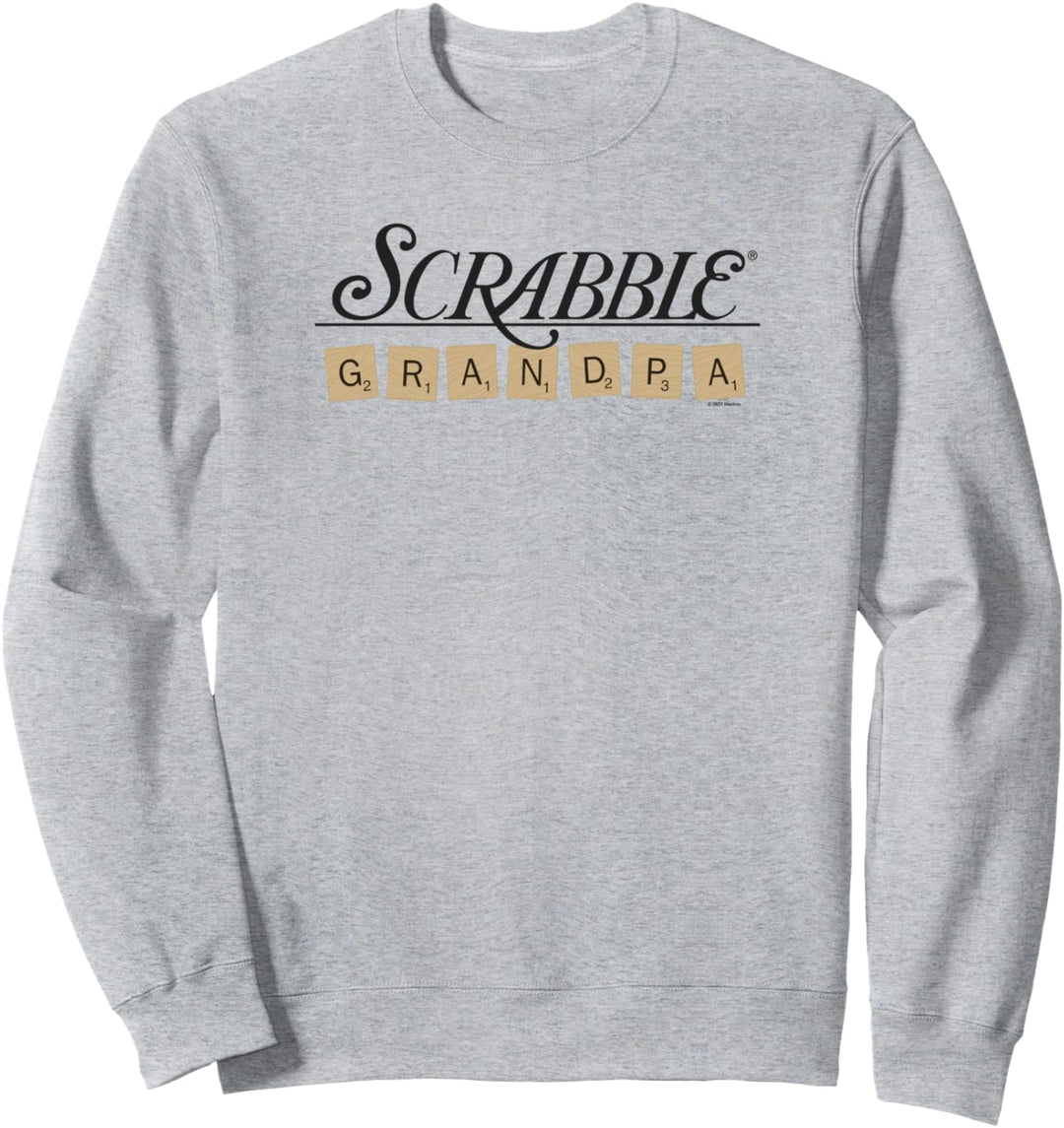 Scrabble Grandpa Tiles Sweatshirt
