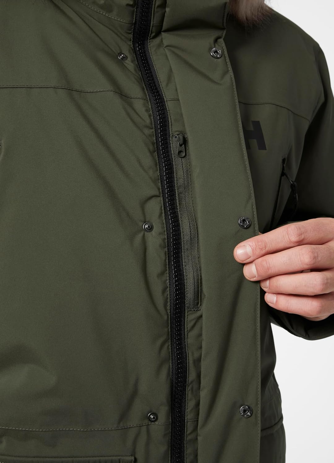 Helly Hansen Herren Reine Parka S Grün, S Grün