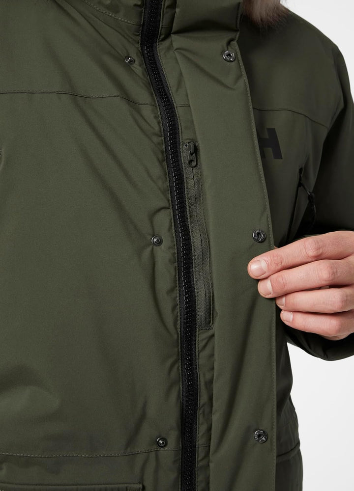 Helly Hansen Herren Reine Parka S Grün, S Grün