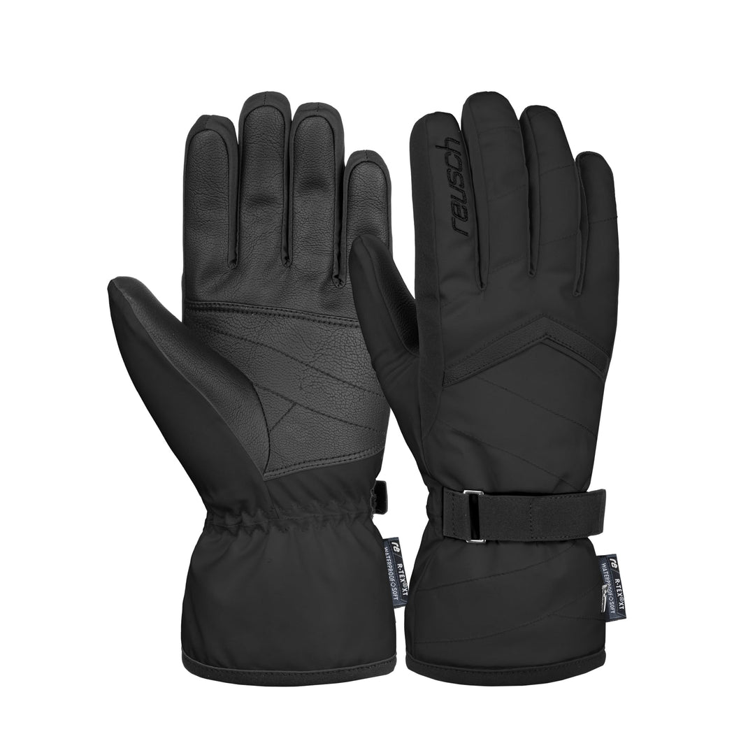 Reusch Damen Handschuhe Moni R-tex Xt Warm, Wasserdicht, Atmungsaktiv 8 Schwarz, 8 Schwarz