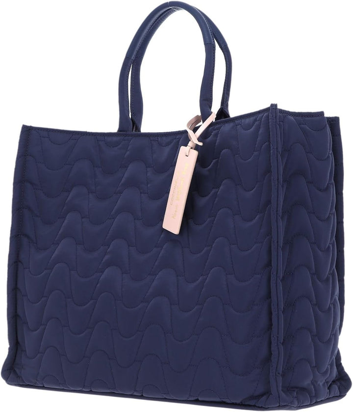 Coccinelle Never Without Bag Nylon Matelasse Handbag Mirtillo/Mirtil