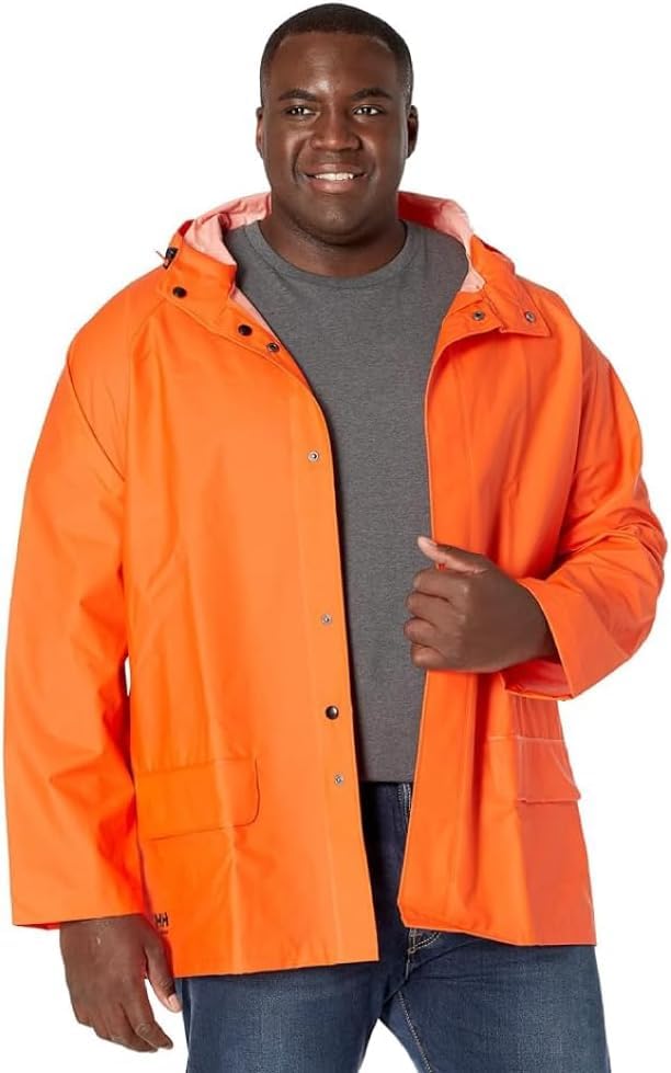 Helly Hansen Workwear Herren Mandal Wasserdichte Jacke XL Dunkelorange, XL Dunkelorange
