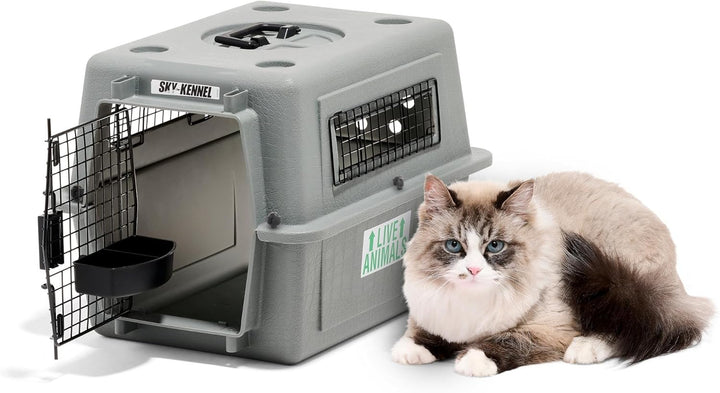 Beeztees 715563 Skykennel Nr 1, 53 x 40 x 38 cm, grau