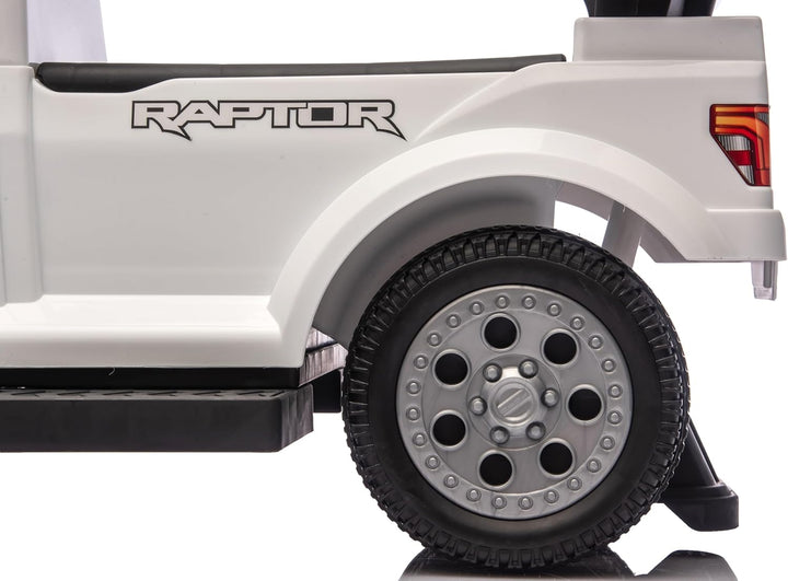 sun baby Rutschauto ab 1 Jahr mit Schieber – Fort Raptor – grosse Geländereifen, LED-Lichter, Sitz m