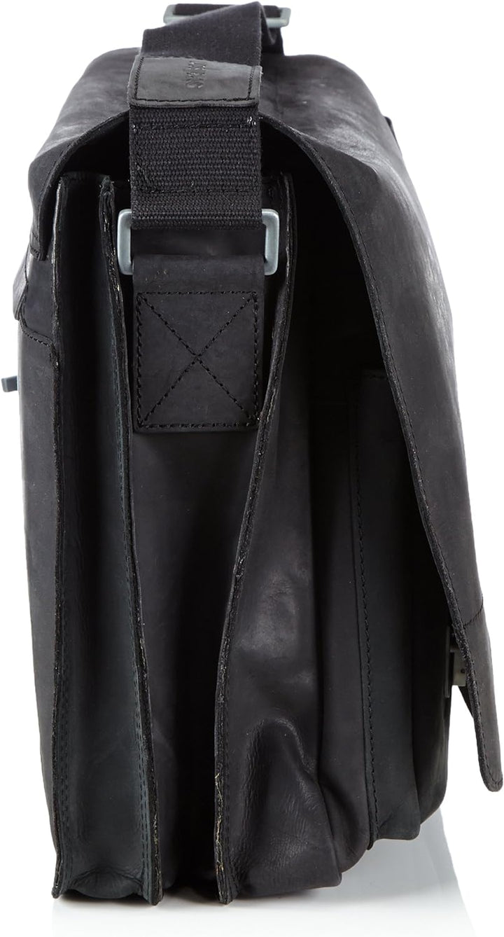 Strellson Richmond BriefBag XL 4010001260 Herren Henkeltaschen 41x33x16 cm (B x H x T), Schwarz (bla