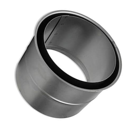 Sendeo Wandfutter SENDEO | doppelwandig | blank | Länge 11,5 cm (Ø 160mm), Ø 160mm