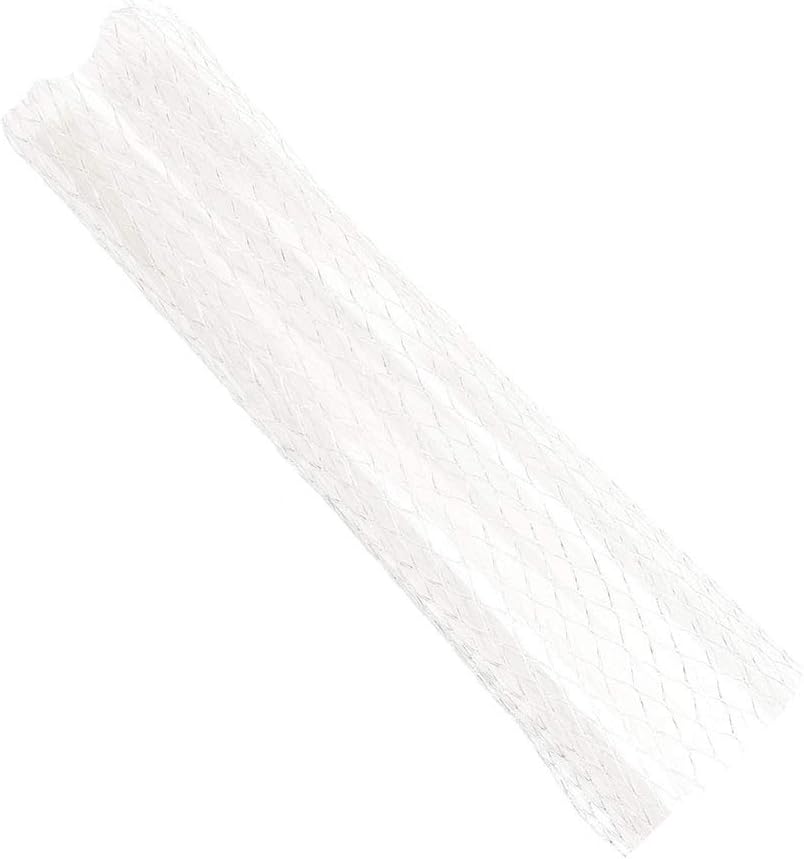 HaGa® Obstnetz Gemüsenetz Aufbewahrung Masche 10mm transparent 500m Länge 500 m, 500 m