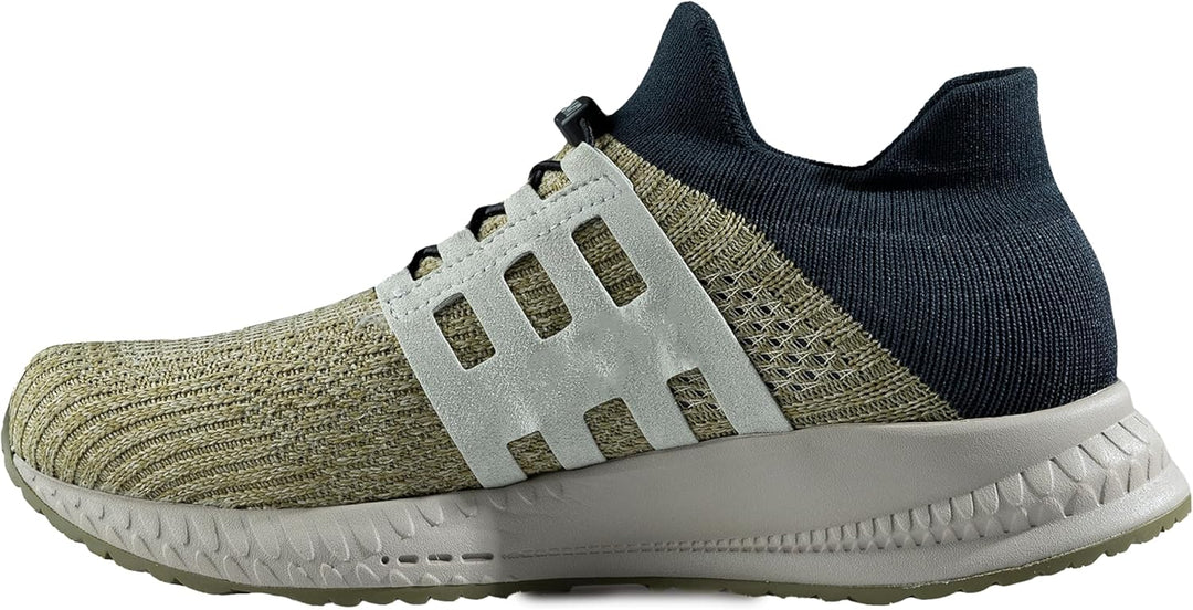 UYN Herren Nature Tune Vibram Sneaker 40 EU Oliv Melange Anthrazit, 40 EU Oliv Melange Anthrazit