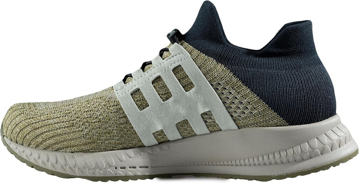 UYN Herren Nature Tune Vibram Sneaker 39 EU Oliv Melange Anthrazit, 39 EU Oliv Melange Anthrazit