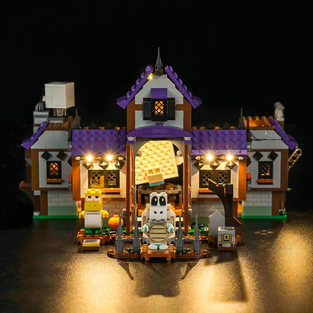 Led Licht Set Kompatibel mit Lego King Boo's Haunted Mansion (Kein Modell), Dekorationsbeleuchtungss