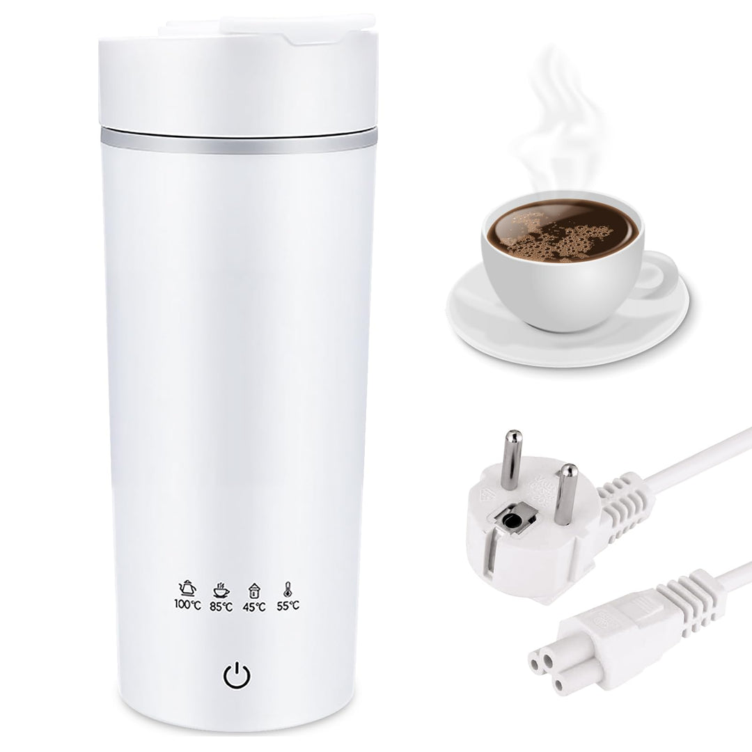 Kleiner Tragbarer Wasserkocher, Reise Wasserkocher Klein, 400ml Mini Electric Kettle, Tragbarer Elek
