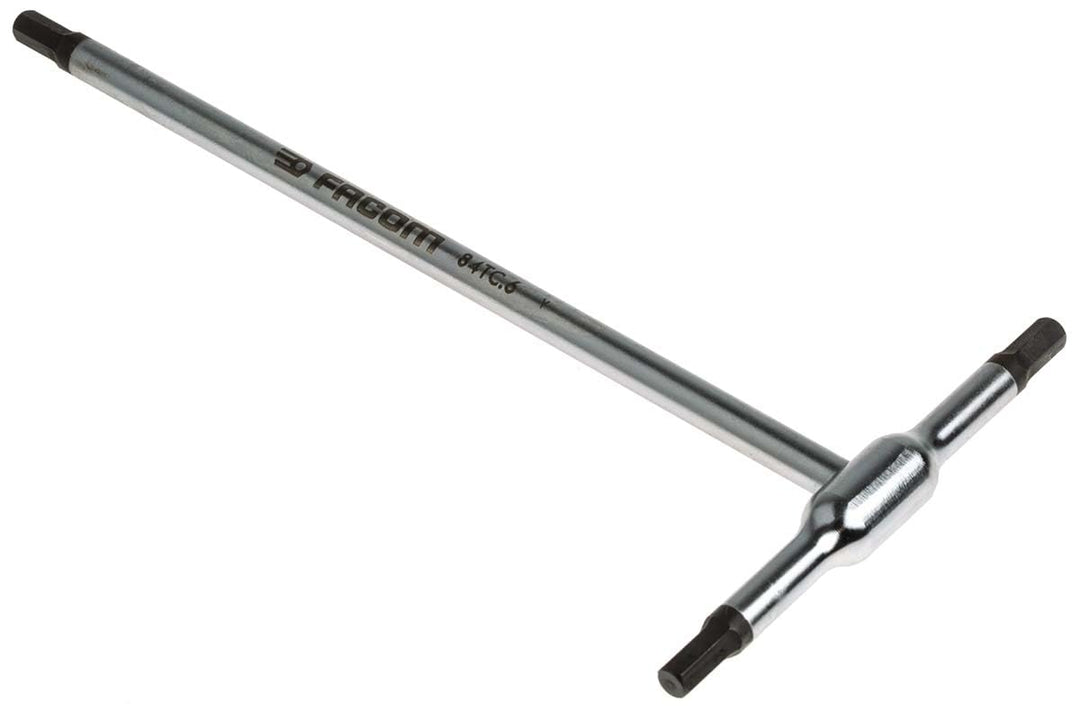 FACOM Stiftschlüssel mit T-Griff 6 Kant,SW 6,Länge 210 mm, 1 Stück, 84TC.6 6mm, 6mm