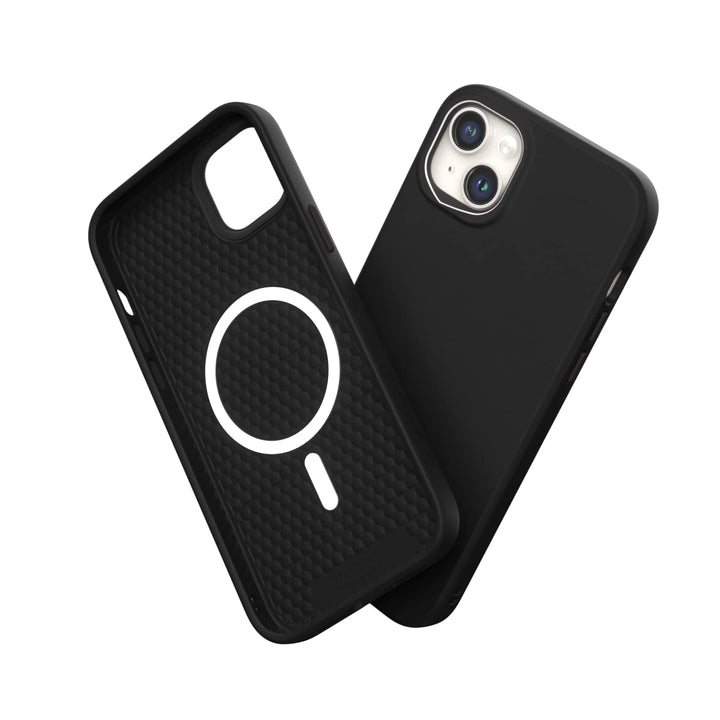 RhinoShield Case kompatibel mit [iPhone 14 Plus] | SolidSuit - MagSafe-kompatibel -Stossdämpfende &