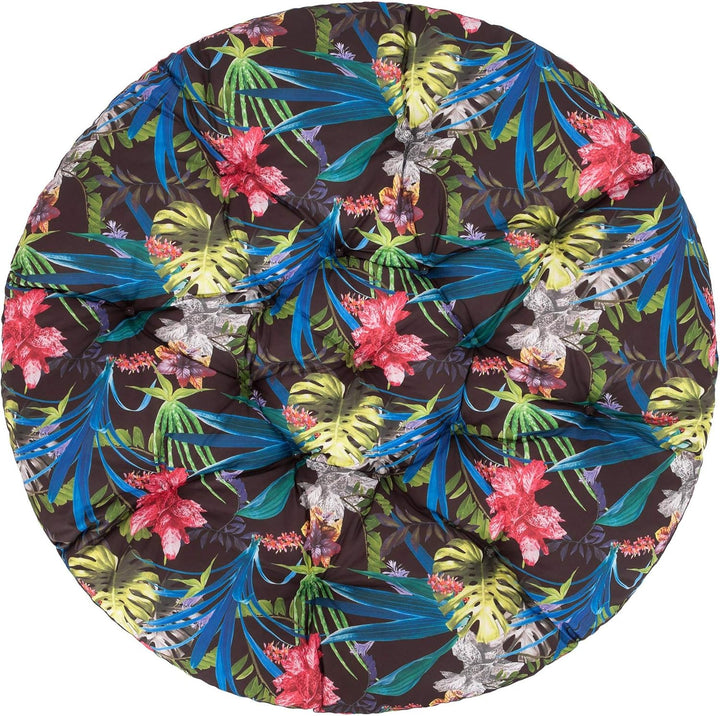 PillowPrim Polster für Papasansessel, Auflage, Ersatzpolster Papasan D 114 cm, Bodenkissen gepolster