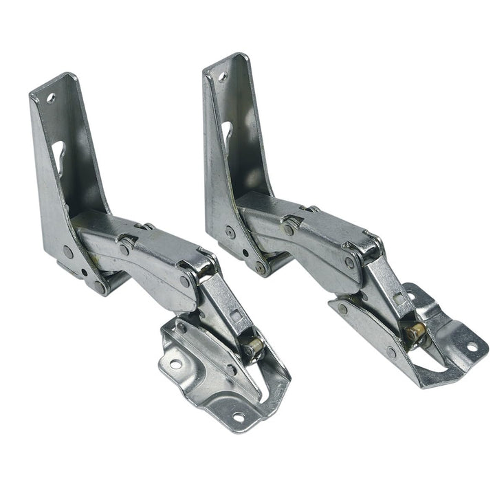 easyPART Kompatibel/Ersatz für Whirlpool 10028526 2X Scharnier Oben Unten Kühlschrank wie Bauknecht