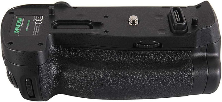 PATONA 1493 - Ersatz für Batteriegriff Nikon MB-D18 für D850 mit IR-Fernauslöser (Batteriefach für 1
