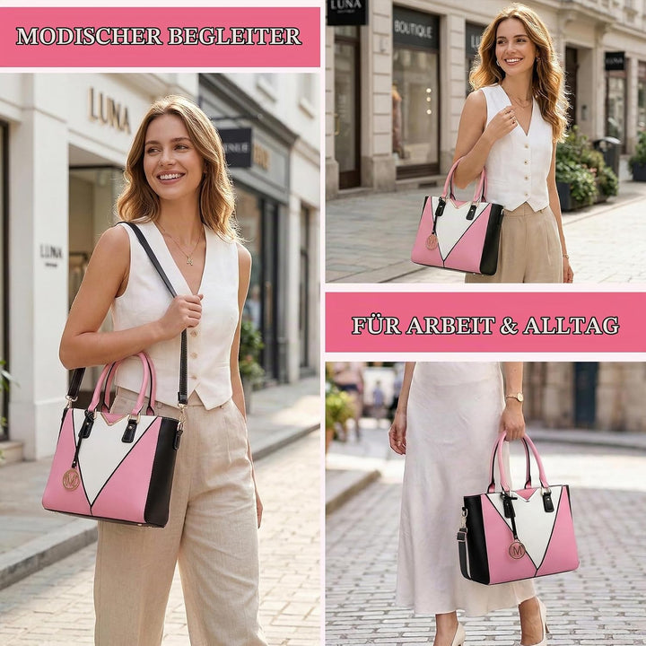 Miss Lulu Handtasche Damen, Taschen Damen, Schultertaschen Damen Shopper Damen Handtaschen Damen V-f