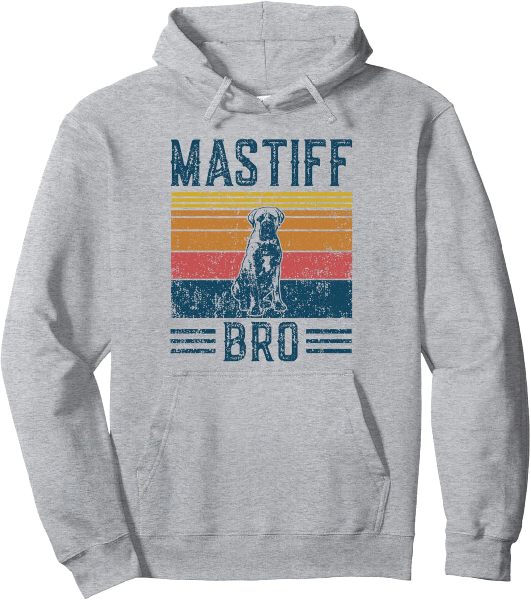 Mastiff Bro - Vintage Mastiff Bro Pullover Hoodie