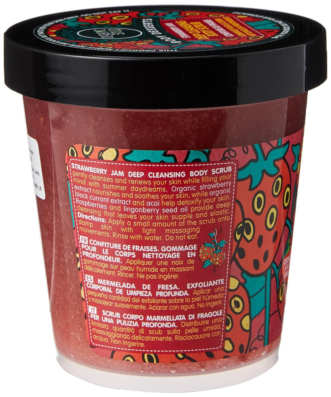Organic Shop Body Desserts Deep Cleansing Body Scrub Strawberry Jam 450ml Cocos,Erdbeere 450 ml (1er
