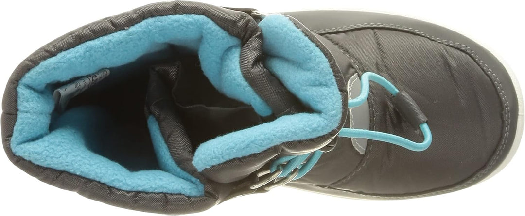 Playshoes Jungen Kinder Winter-Bootie Schneeschuh Outdoor Winterstiefel Türkis Zum Schnüren 20/21 EU