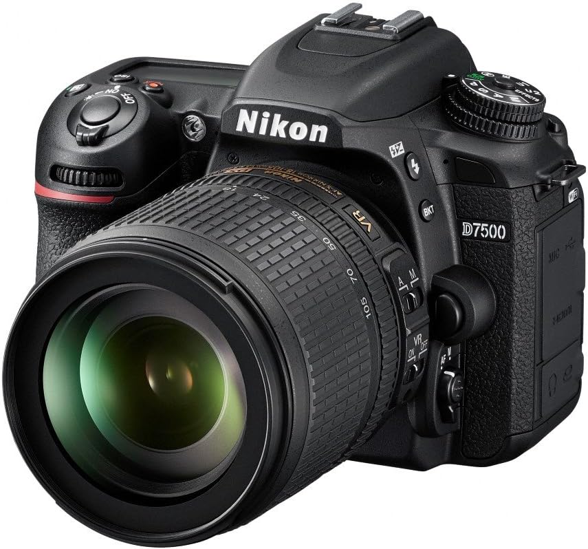 Nikon D7500 Kit AF-S DX 18-105 mm 1:3.5-5.6G ED VR inkl. 18-105 mm 1:3.5-5.6G ED VR Single, inkl. 18