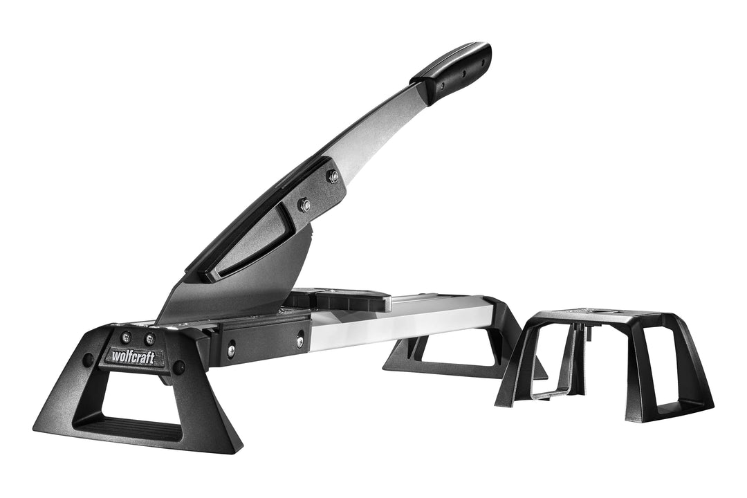 wolfcraft VLC 800 Vinyl- und Laminatschneider 6939000 / Schneidegerät für Laminat &amp; Vinyl bis zu 46,