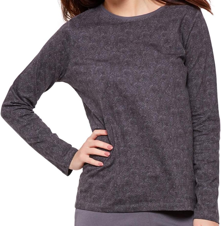 Moonline moderner und bequemer Damen Pyjama/Shorty, mit weicher Baumwolle, Verschiedene Modelle S An