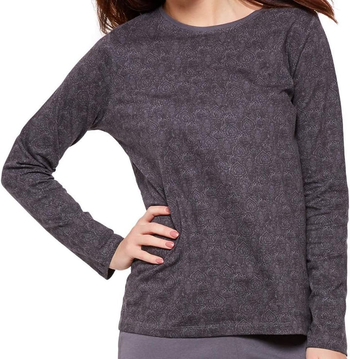Moonline moderner und bequemer Damen Pyjama/Shorty, mit weicher Baumwolle, Verschiedene Modelle S An