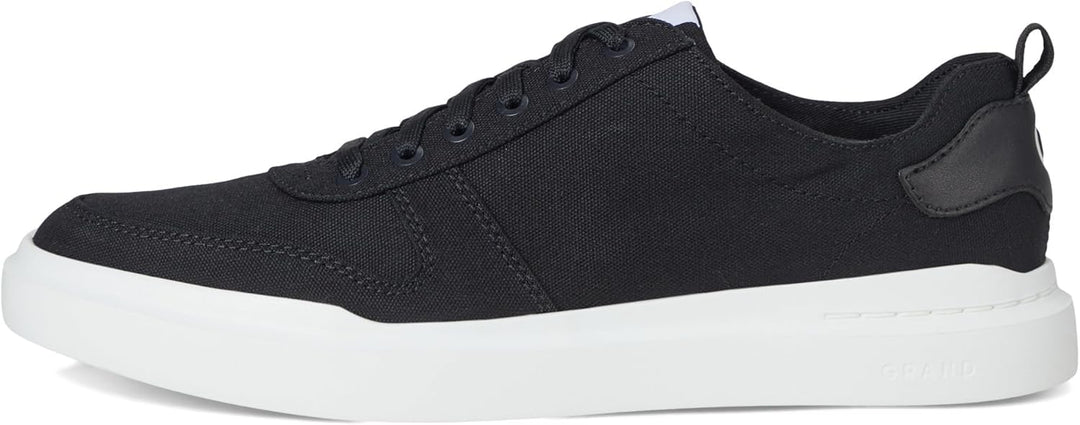 Cole Haan Herren Gp RLY Canvs Crt SNK:Black Canvas/Optic Sneaker 40.5 EU Schwarz, 40.5 EU Schwarz